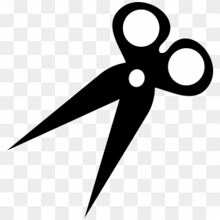 Scissor Svg Clip Art - Scissors Silhouette Transparent Png, Png Download
