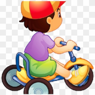 Tricycle Clipart Baby Bike - Clipart Vélo Enfant, HD Png Download
