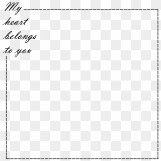 Page Border No - Love Page Borders, HD Png Download