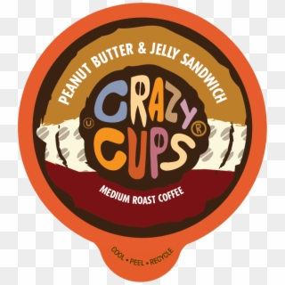 Peanut Butter And Jelly Png - Crazy Cups, Transparent Png