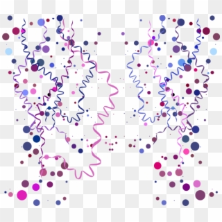 274 × 240 Pixels - Confetti Background Transparent Confetti Png, Png Download
