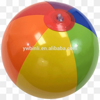 Customized Multi Color Beach Ball 12 Pool Toy Inflatable - Swiss Ball, HD Png Download