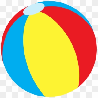 Beach Ball Clip Art Cute - Bola Pool Party Png, Transparent Png