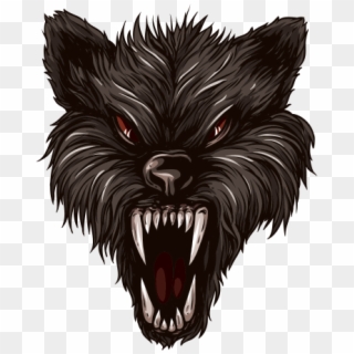 Png For - Angry Wolf Head Transparent, Png Download