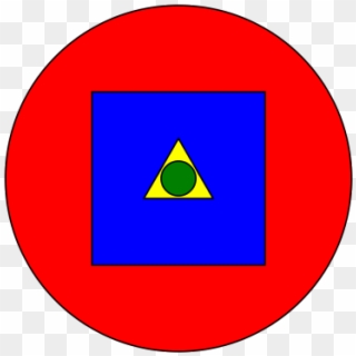 Example = Mconcat [ Circle - Green Square Blue Circle, HD Png Download