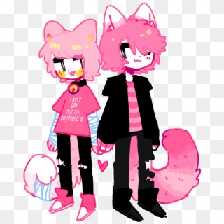 “gay Cats ” - Cartoon, HD Png Download