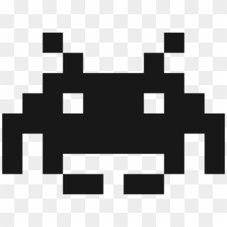 Space Invaders Clipart Galaga - Logo Space Invaders, HD Png Download