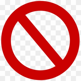 Ban Sign Png - Tik Tok Banned In India, Transparent Png