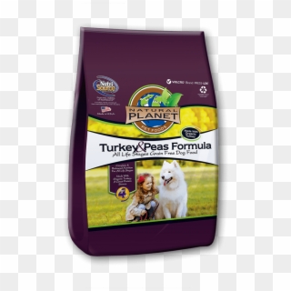 Natural Planet Turkey And Peas Formula Grain Free Dry - Organic Turkey Dog Food, HD Png Download