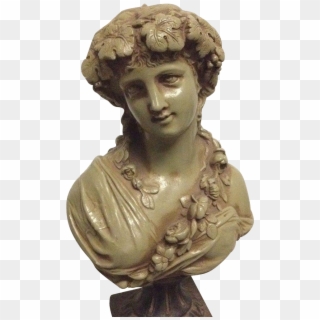 Fine Rare Antique French Victorian Or Art Nouveau Bust - Bust, HD Png Download