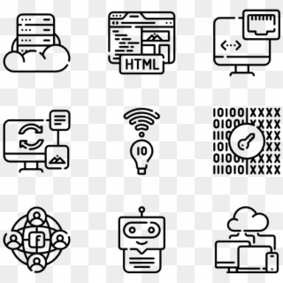 Internet Technology - Free Icons Work, HD Png Download