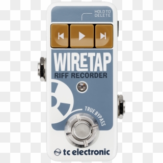 Wiretap Riff Recorder - Tc Electronic Wiretap Riff Recorder Pedal, HD Png Download