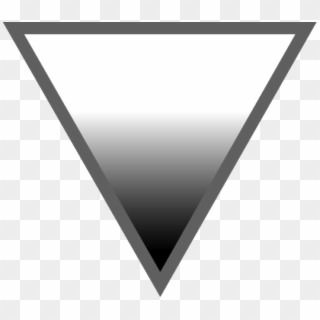 The Aven Triangle Is A Symbol Of Asexuality, The Grey - Triangle, HD Png Download
