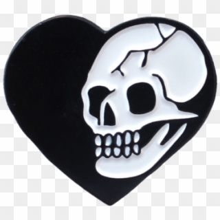 Heart Skull Png, Transparent Png