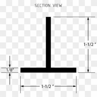 Loafer Rail Section View-01, HD Png Download