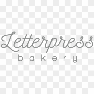 Letterpress Bakery - Calligraphy, HD Png Download
