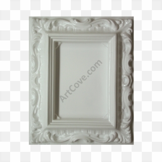 Rectangle Frame Plaster Mold - Plaster Of Paris Picture Frame, HD Png Download