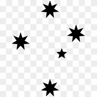 Flag, Sign, Black, Science, Geography, Australia, Star - Southern Cross Svg, HD Png Download