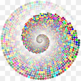 Colorful, Prismatic, Chromatic, Rainbow, Swirling - Chromatic Circle, HD Png Download