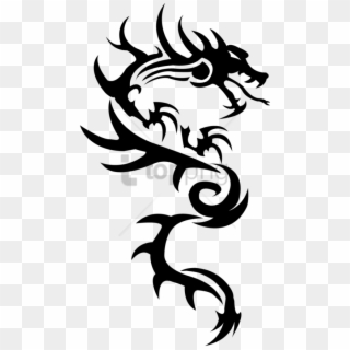 Free Png Dragon Simple Tattoo Png Image With Transparent - Dragon Tattoo Png, Png Download