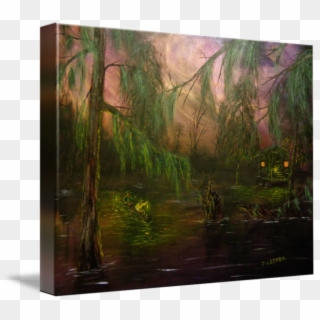 Swamp Drawing Landscape - Modern Art, HD Png Download