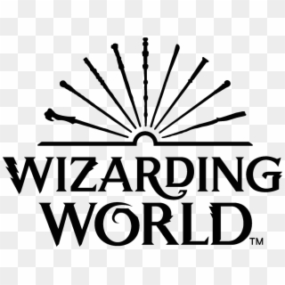 For More Harry Potter Family Book Club Dates, Click - Wizarding World Logo Wands, HD Png Download