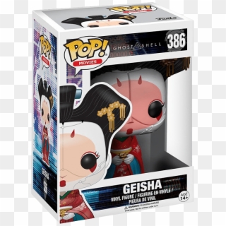 Funko Pop Movies Ghost In The Shell Geisha - Geisha Ghost In The Shell Funko, HD Png Download
