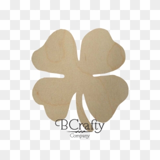 Noted Image Of Wooden - Shamrock, HD Png Download