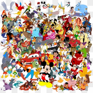 All Disney Characters Png - All Disney Characters Iphone, Transparent Png