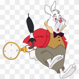 Alice In Wonderland Rabbit Png - Alice In Wonderland Mad Hatter Rabbit, Transparent Png