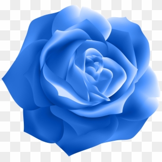Blue Rose Deco Clip Art Gallery Yopriceville High Quality, HD Png ...