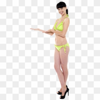 Women Pointing Left Royalty-free Png Photo - 比基尼 美女 Png, Transparent Png