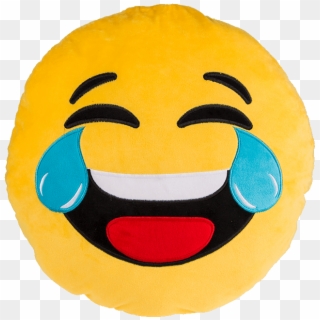 Plush Pillow Emoji Laugh - Emotion Risata, HD Png Download