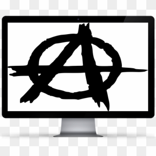 Leaders Are The Cause Of Human Enslavement - Anarchy Symbol, HD Png Download