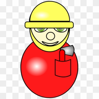 Laborer Firefighter Computer Icons Cartoon Painting - قبعة رجل الاطفاء كرتون, HD Png Download