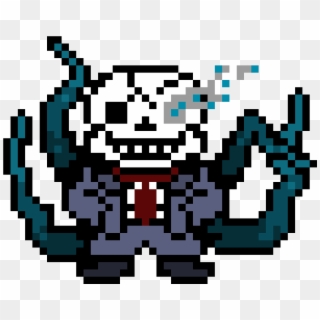 Melting Killertale & Dusttale Sans - Undertale Killer Sans Pixel Art, HD  Png Download - 1051x831(#2313143) - PngFind