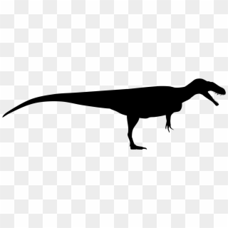 Megalosaurus Silhouette By Paleogeek - Tratayenia Rosalesi, HD Png Download