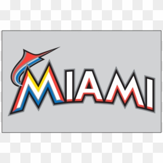 Miami Marlins Logos Iron On Stickers And Peel-off Decals - Miami Marlins, HD Png Download