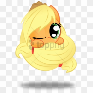 Free Png My Little Pony Cute Applejack Png Image With - Cartoon, Transparent Png