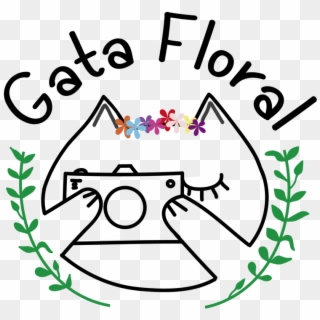 Gata Floral Logo-big - Circle, HD Png Download