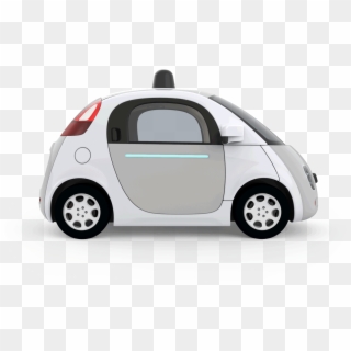 Google Self-driving Car Project - Driverless Car Clip Art, HD Png Download