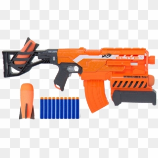Elite Demolisher In - Orange Nerf Gun Demolisher, HD Png Download