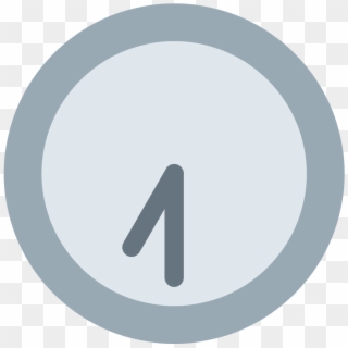 Ticking Clock Emoji - Icono De Reloj En Facebook, HD Png Download