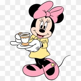 Minnie Mouse Clipart Tired - Minnie Mouse Good Morning, HD Png Download