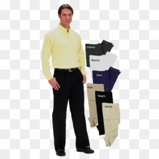 Monterrey C Pinzas Hombre Pantalon Uniformes Docker - Formal Wear, HD Png Download