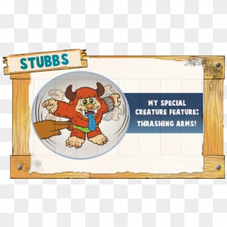 Crate Creatures Surprise Stubbs - Crate Creatures Stubbs, HD Png Download