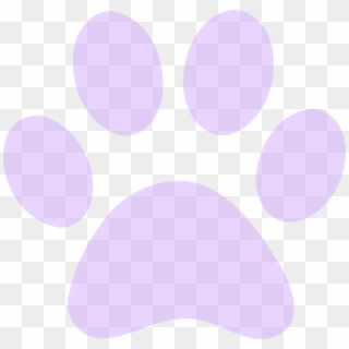 Purple Dog Paws Clipart, HD Png Download