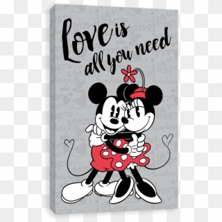 Minnie And Mickey Mouse I Love You, HD Png Download