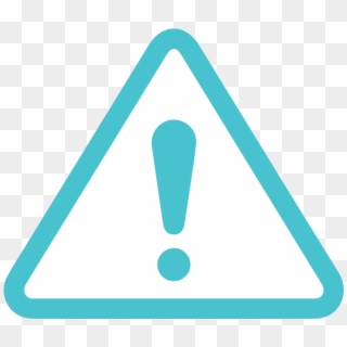 Simplify Compliance Blue Warning Icon - Triangle, HD Png Download