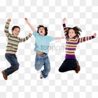 Free Png Children Jumping Png Png Image With Transparent - Kids Png, Png Download